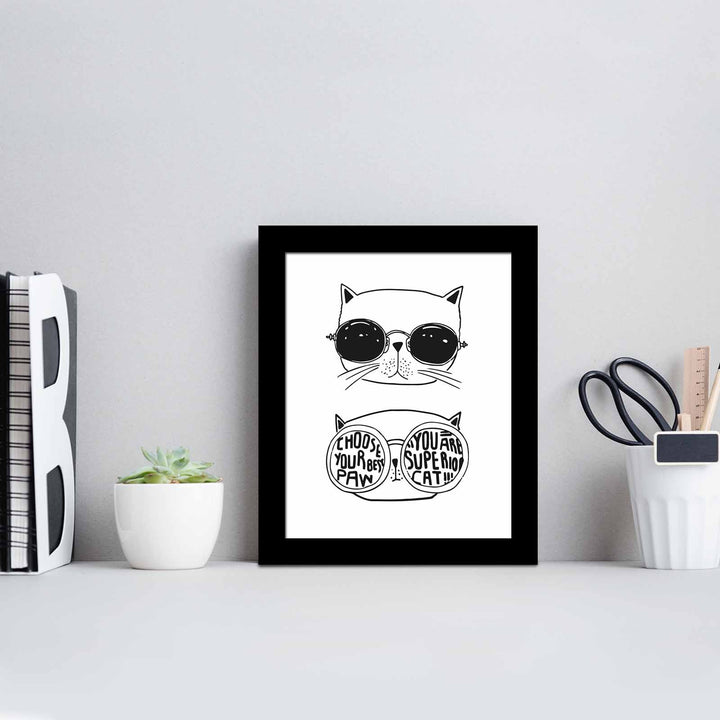 Peinture mdf encadrée décorative SCT-018