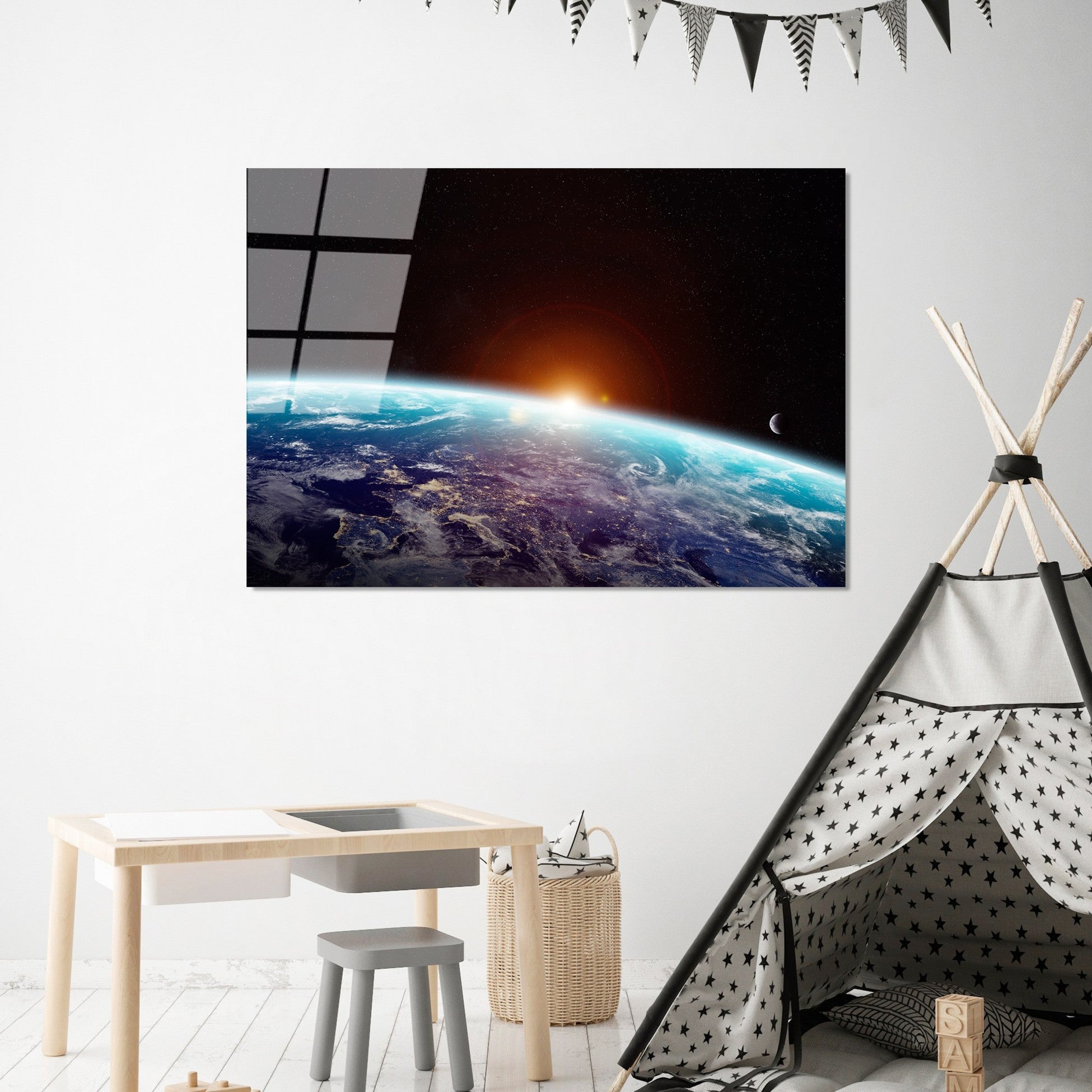 Peinture en verre trempé décoratif UV-188 70 x 100