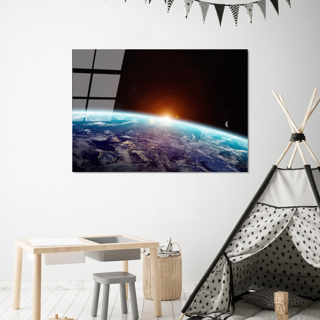 Peinture en verre trempé décoratif UV-188 70 x 100