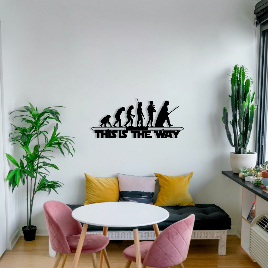 Accessoire mural en métal décoratif Evrim