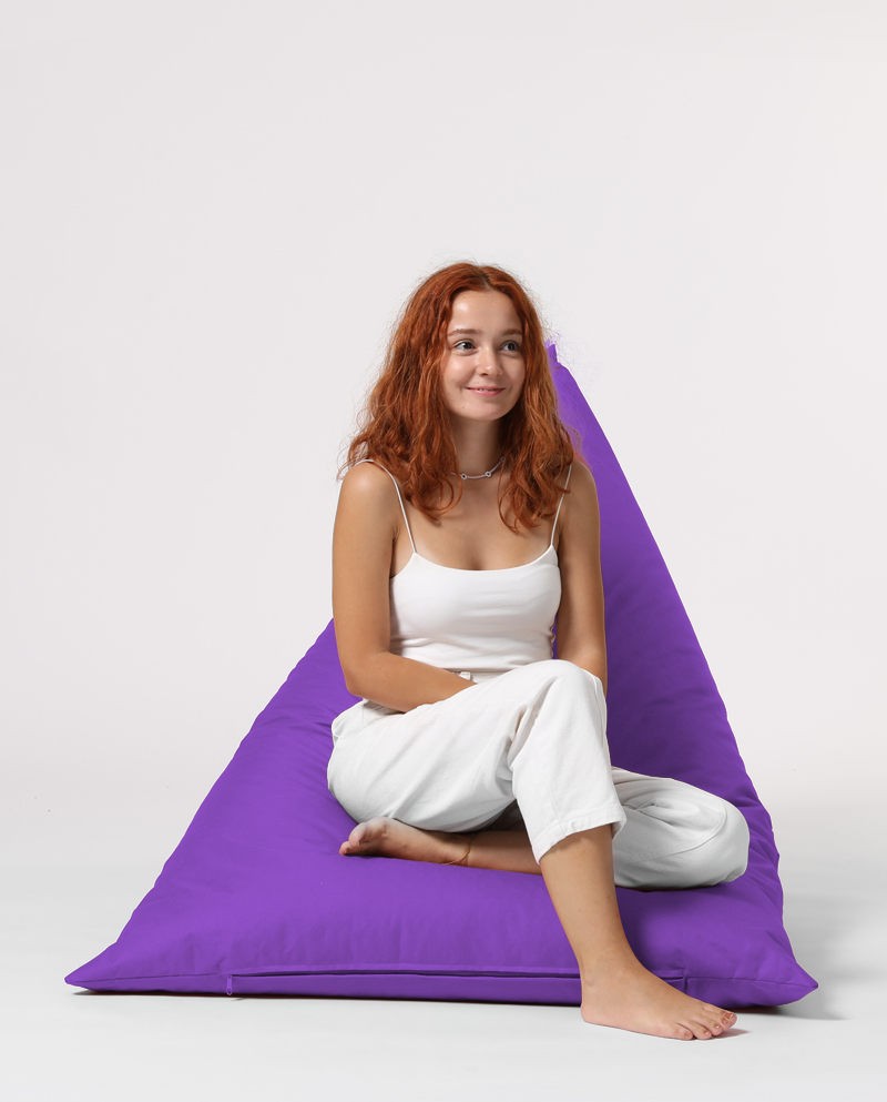 Pouf de jardin Pyramid Big Bed Pouf - Purple
