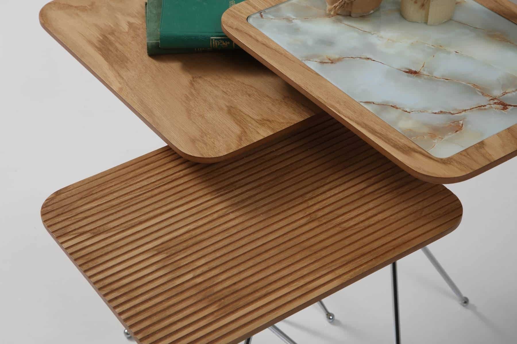 Diamond gigognes table (blanche)