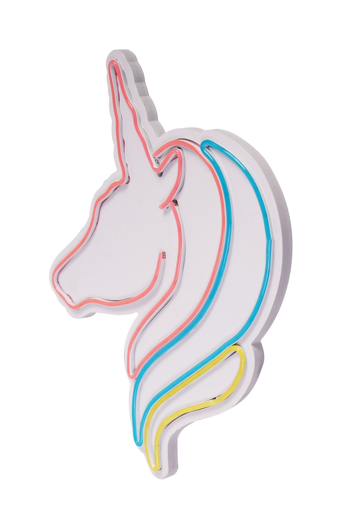Éclairage LED en plastique décoratif Unicorn - White, Blue, Yellow
