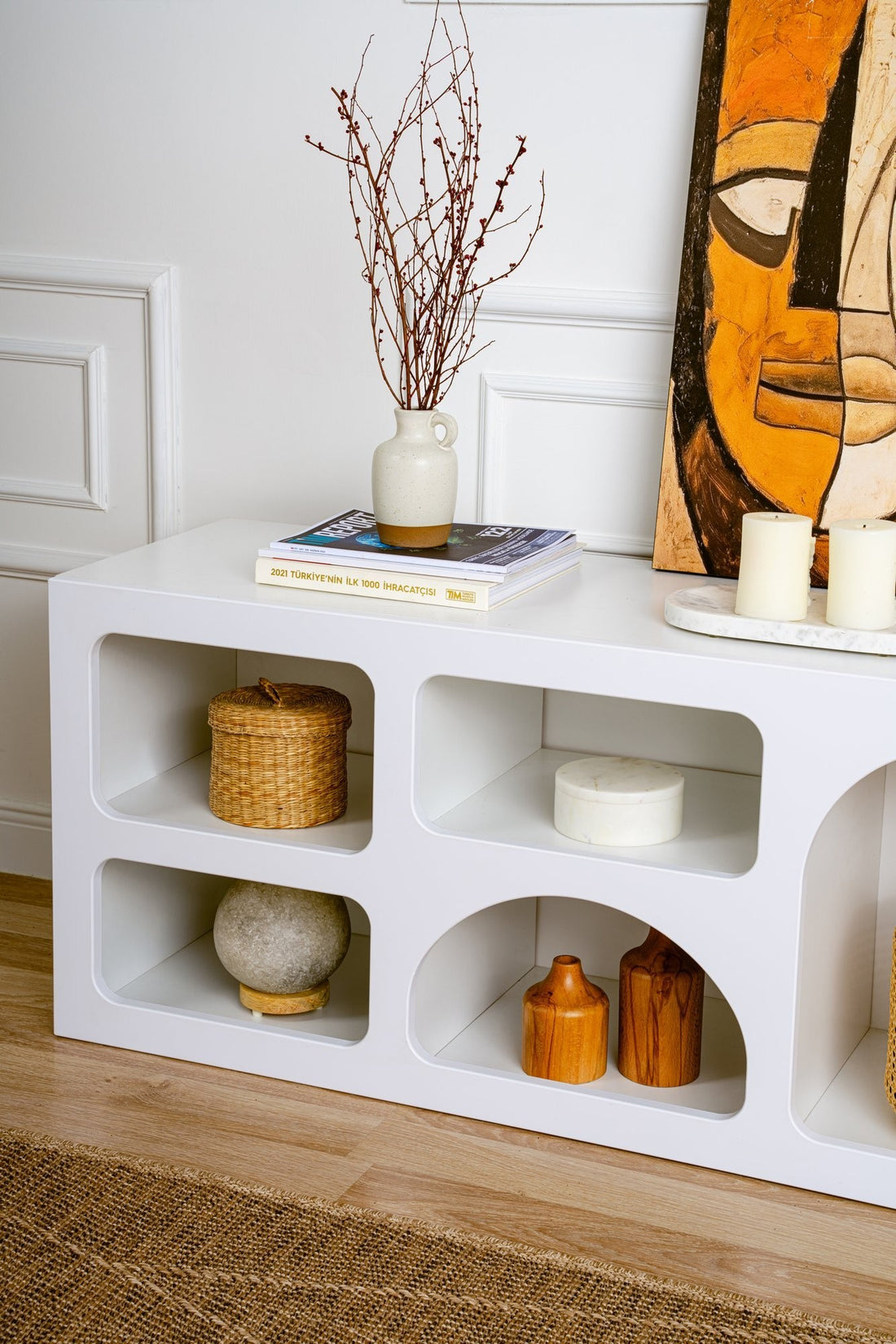Console Lorin - White