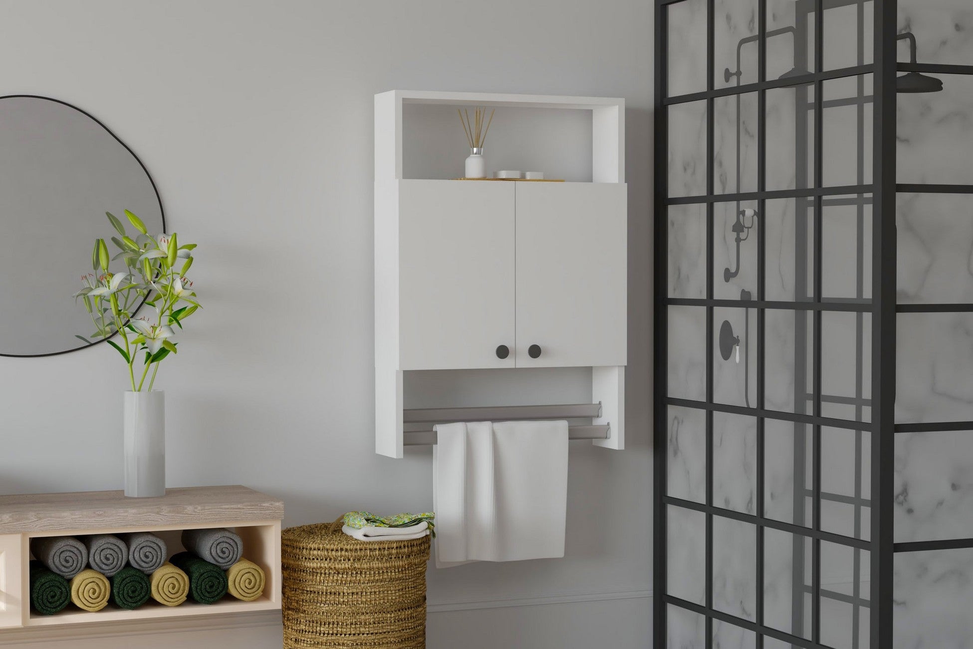 Armoire de toilette Banyo - White