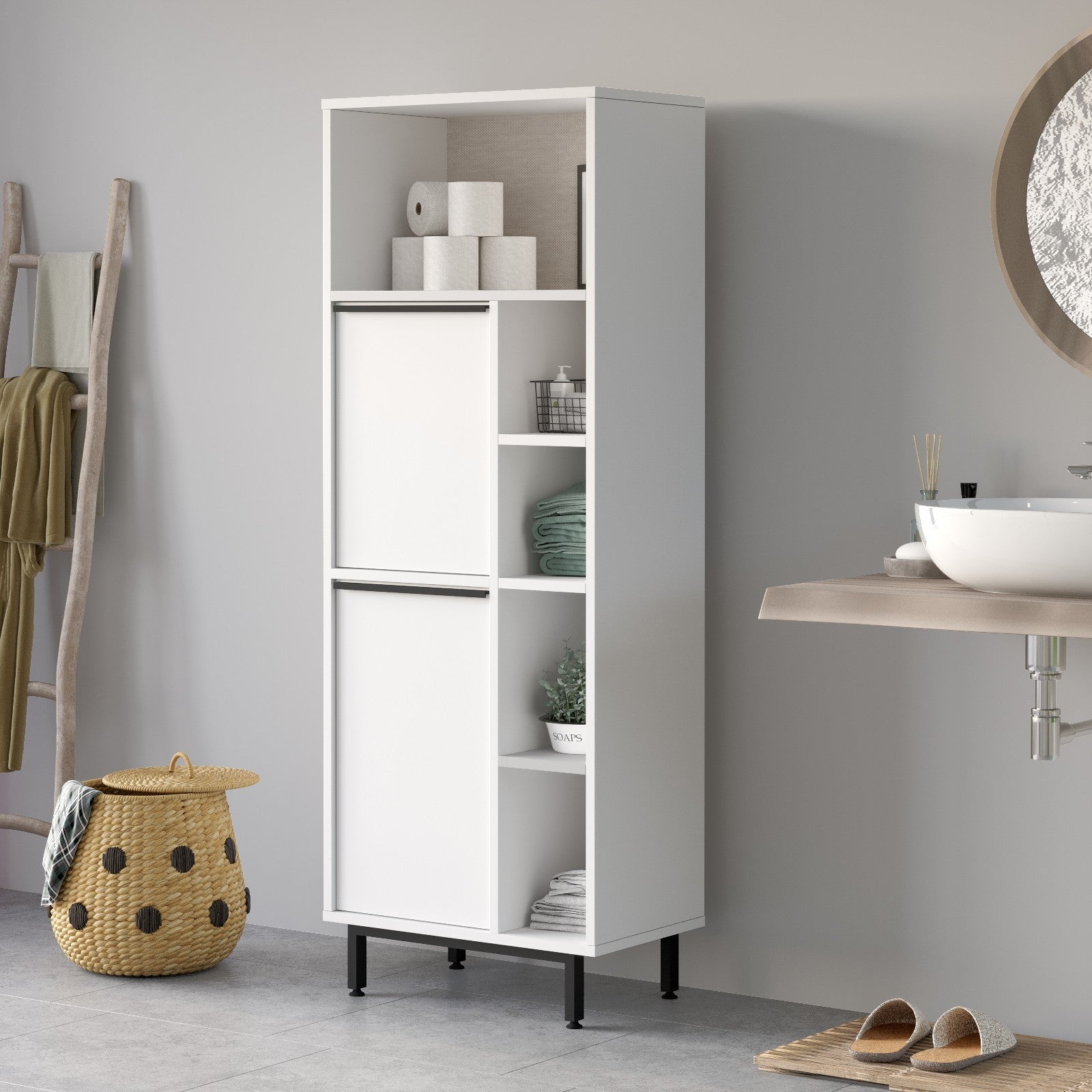 Armoire de toilette ON10C-W