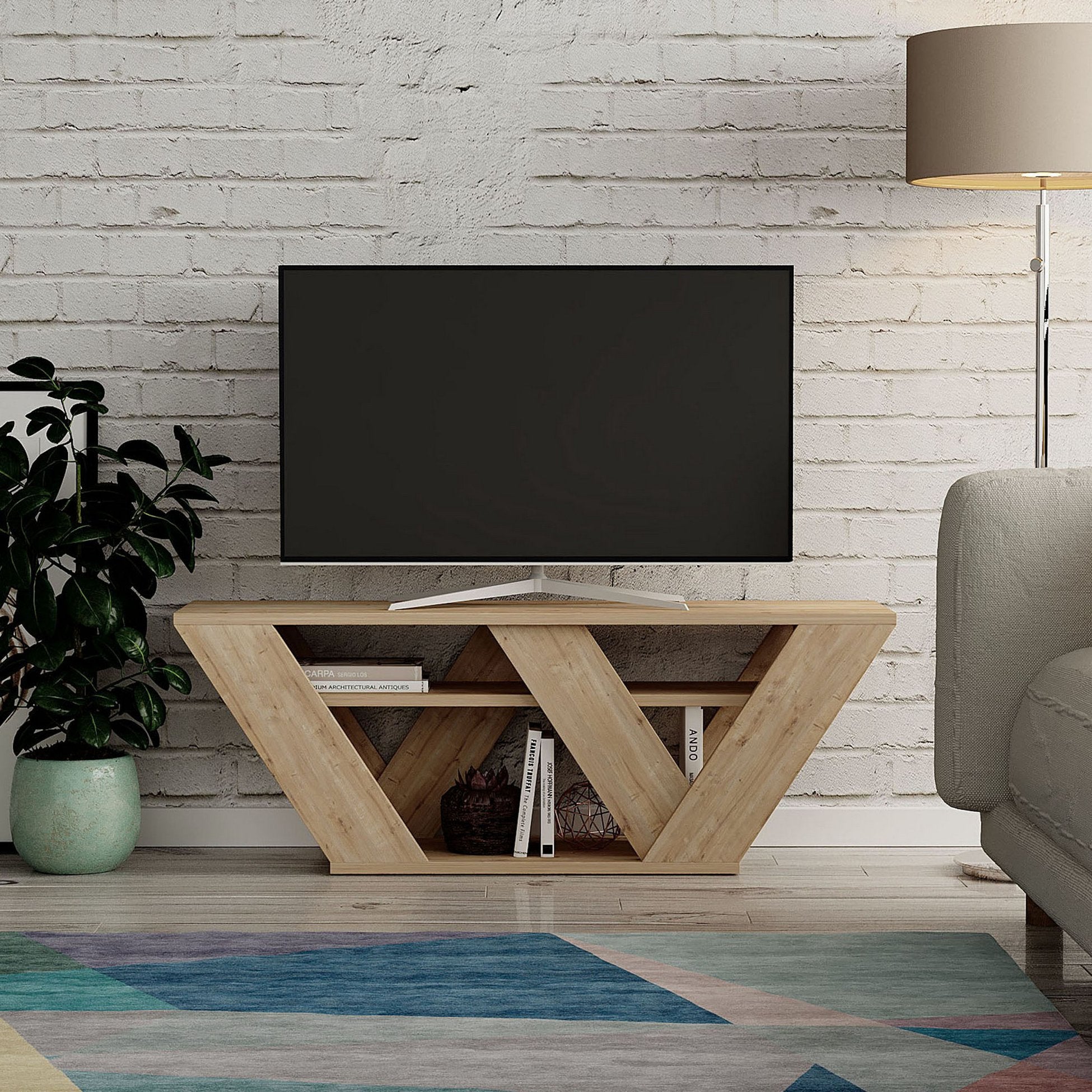 Meuble TV Pipralla - Oak