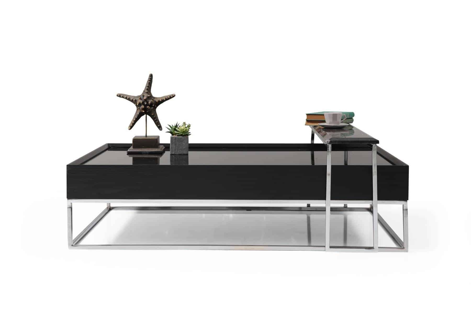 Crown table basse (noire)