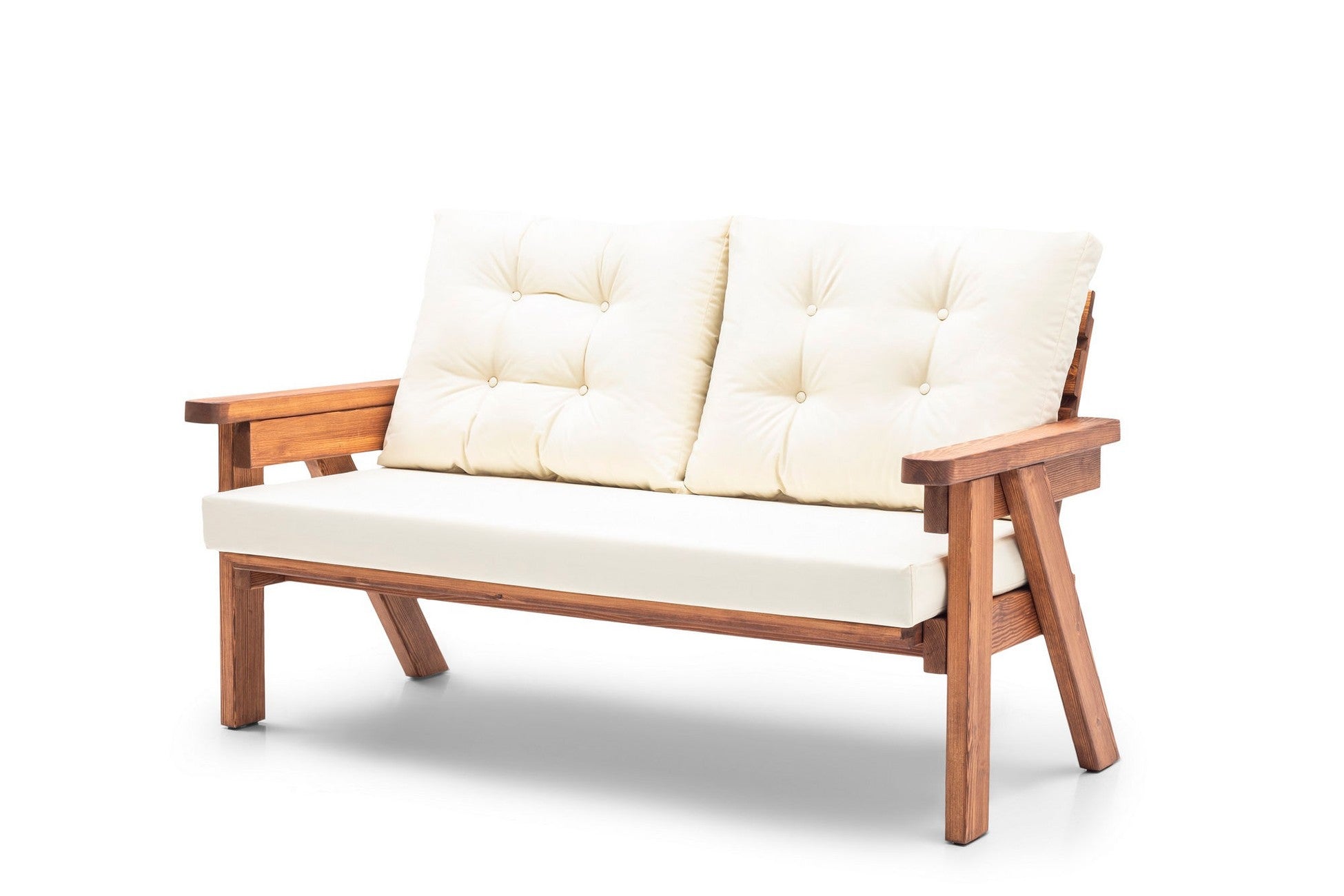 Canapé jardin de 3 places Abant - Cream