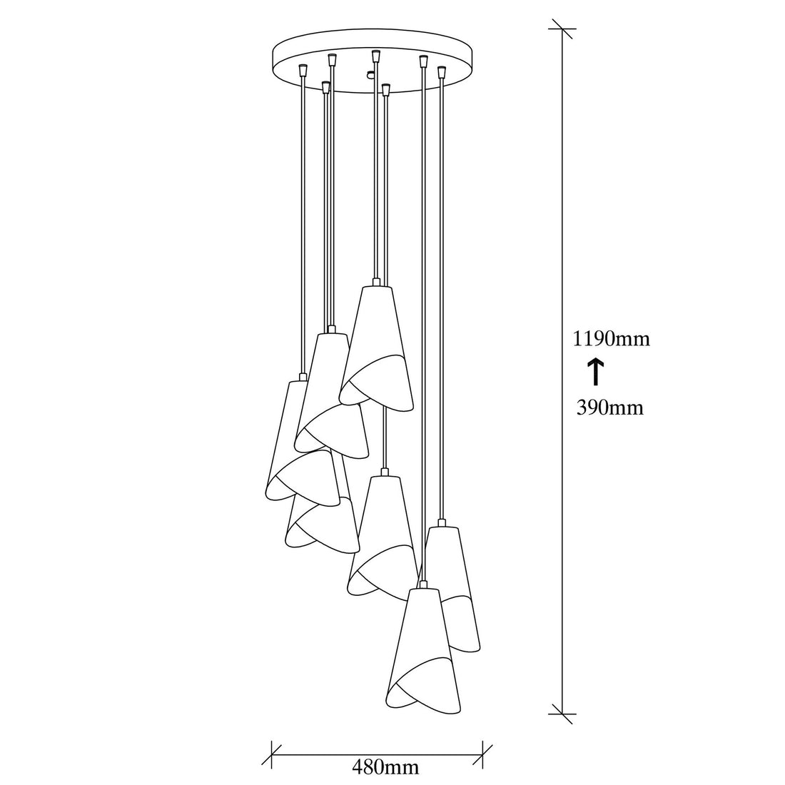 Lustre Pacman - 6266