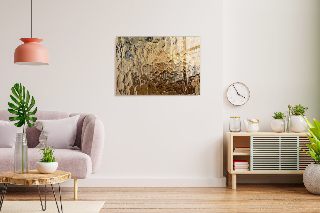 Peinture en verre trempé décoratif UV-007 - 70 x 100