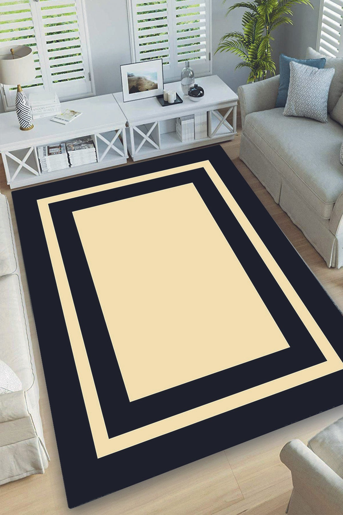 Tapis de salle (80 x 150) Black Frame