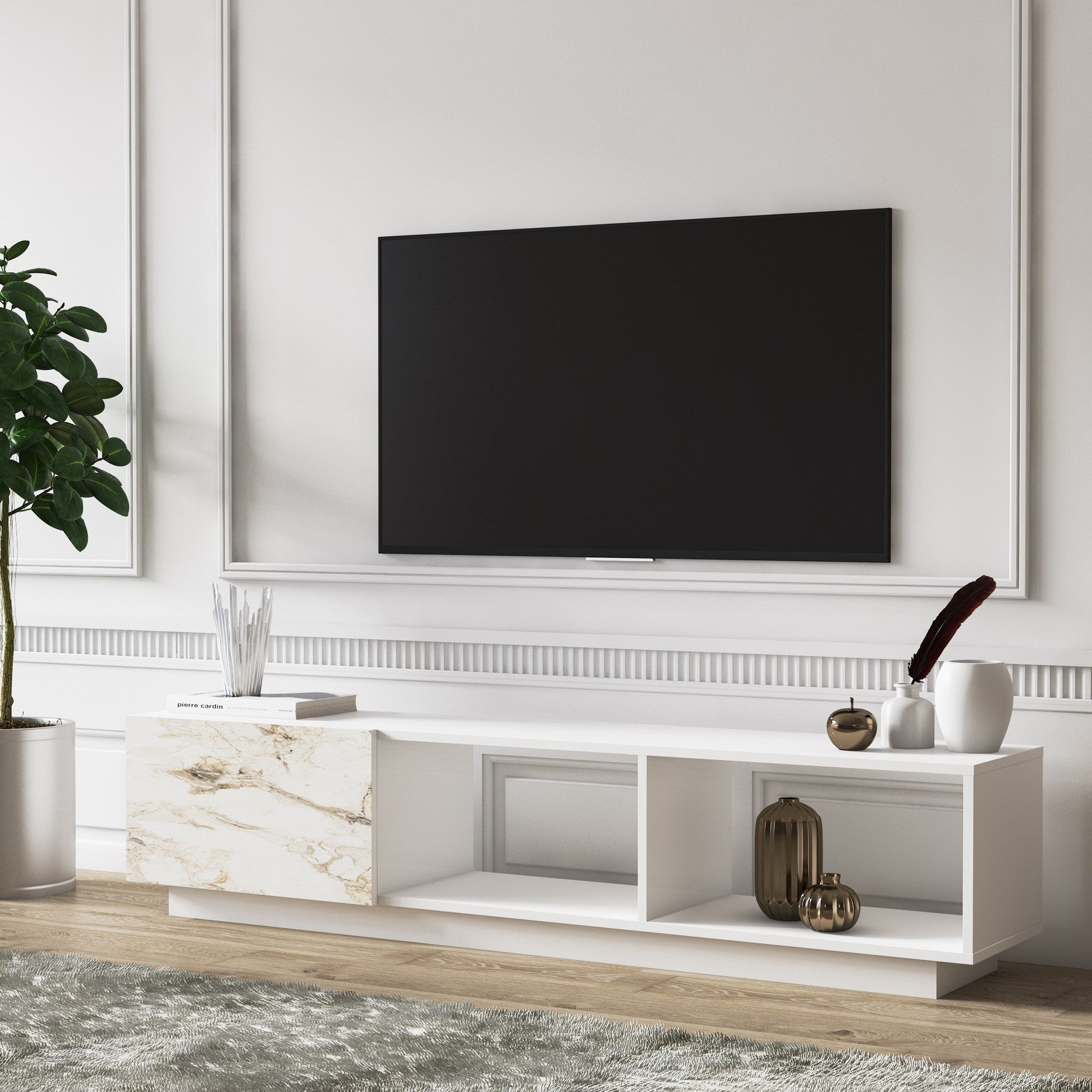 Meuble TV Lepando - Marble