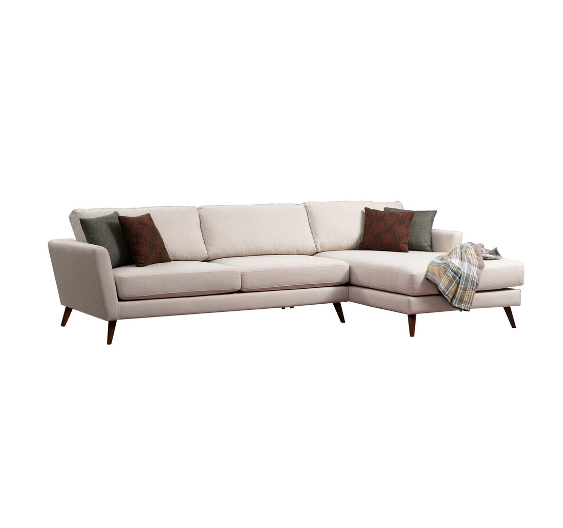 Canapé-lit d'angle Mayorka Corner Large Right ( L3 - Chl ) - Beige