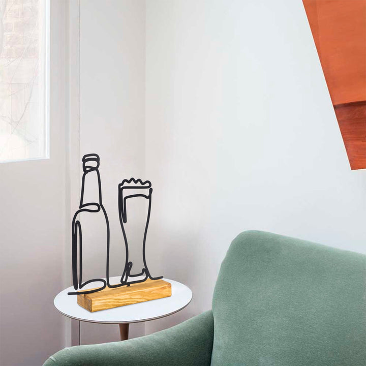 Objet de décoration Beer - Black