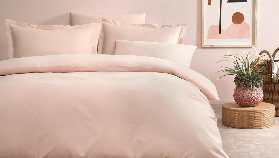 Naturalis Parure de Lit Rose Clair