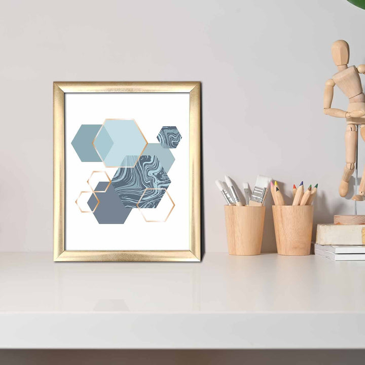 Peinture mdf encadrée décorative ACT-007