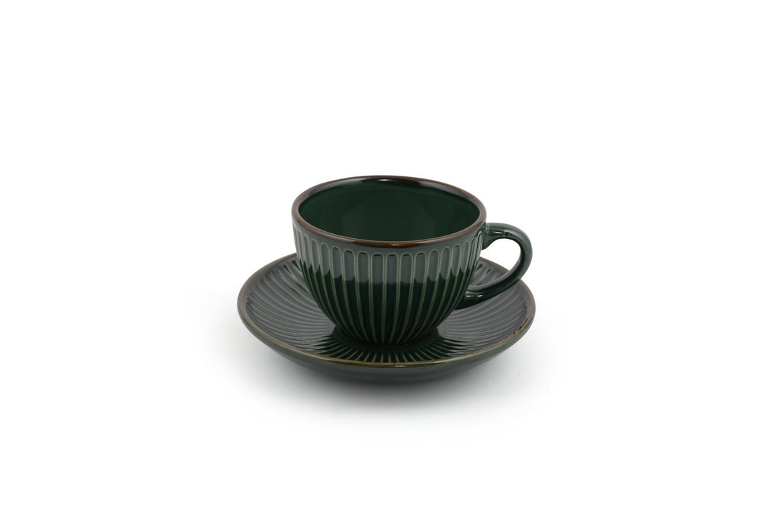 Tea Cup Set (12 Pieces) TC057012FRA5A839700MATT300