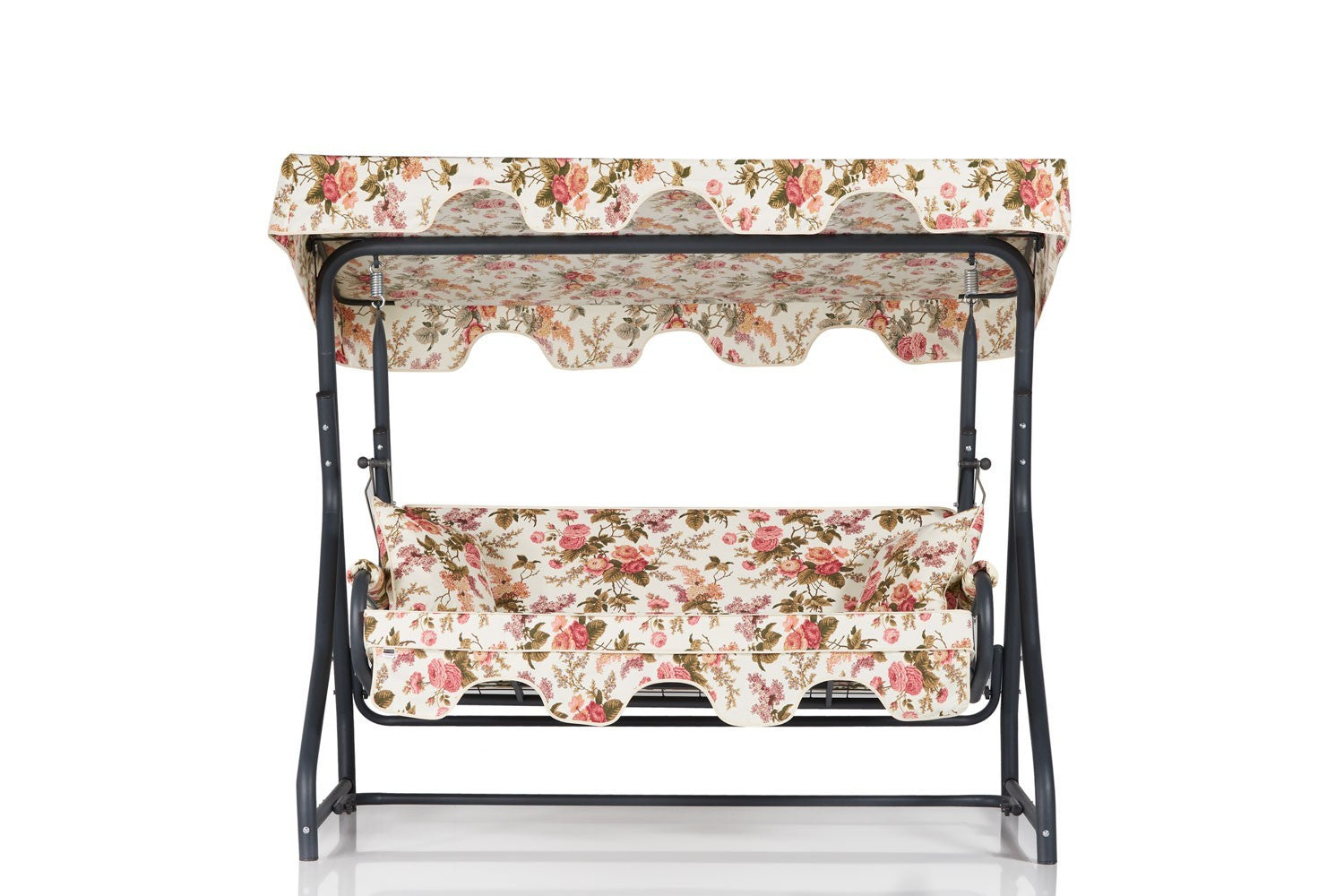 Chaise swing triple jardin Olea 10 - Multicolor