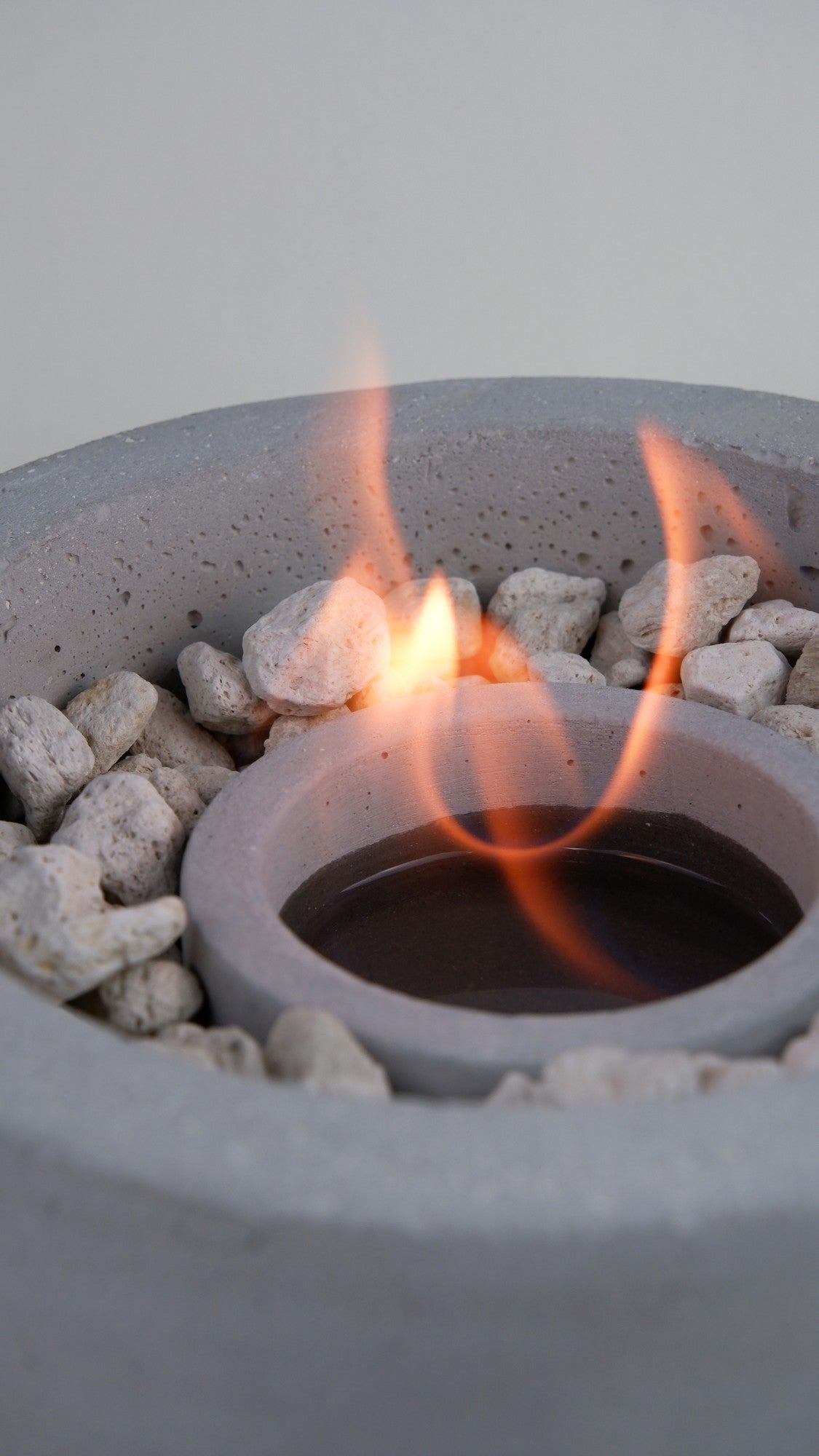 Accessoire en béton décoratif Tıerra - Grey