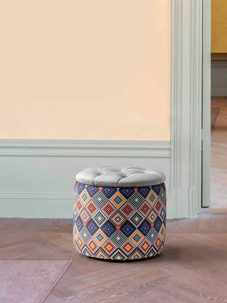 Pouf Coffre avec Espace De Rangement Mistik