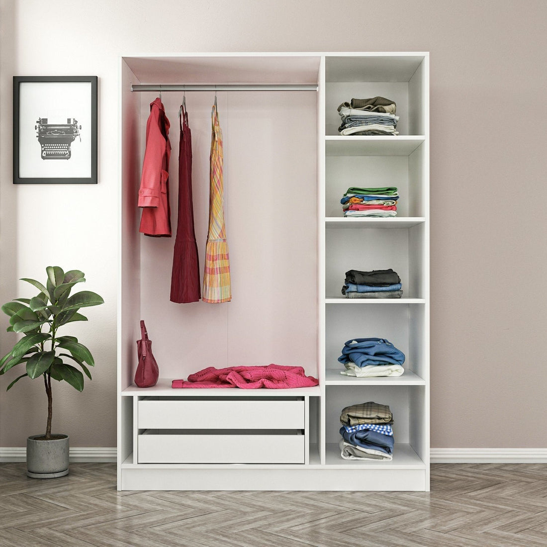 Armoire Kale White - 2288