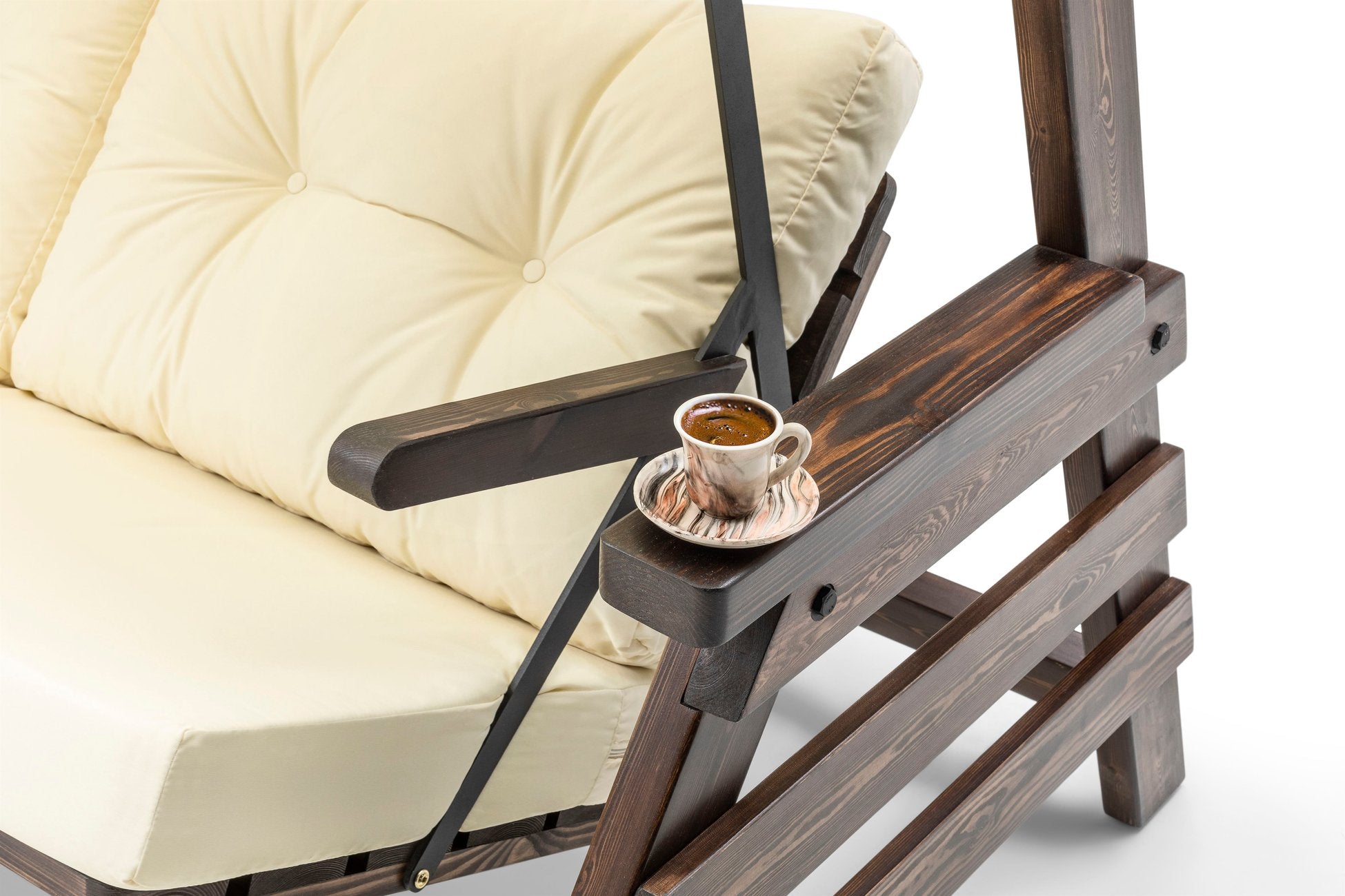 Balançoire de jardin 3 places Riva