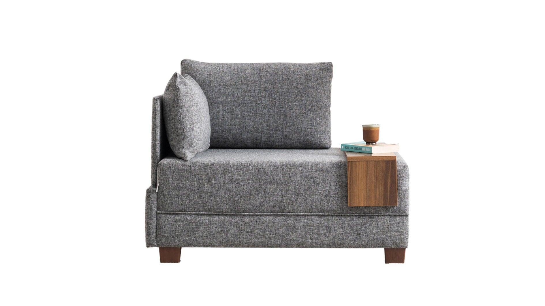 Canapé 1 place Fly Armchair Left - Grey