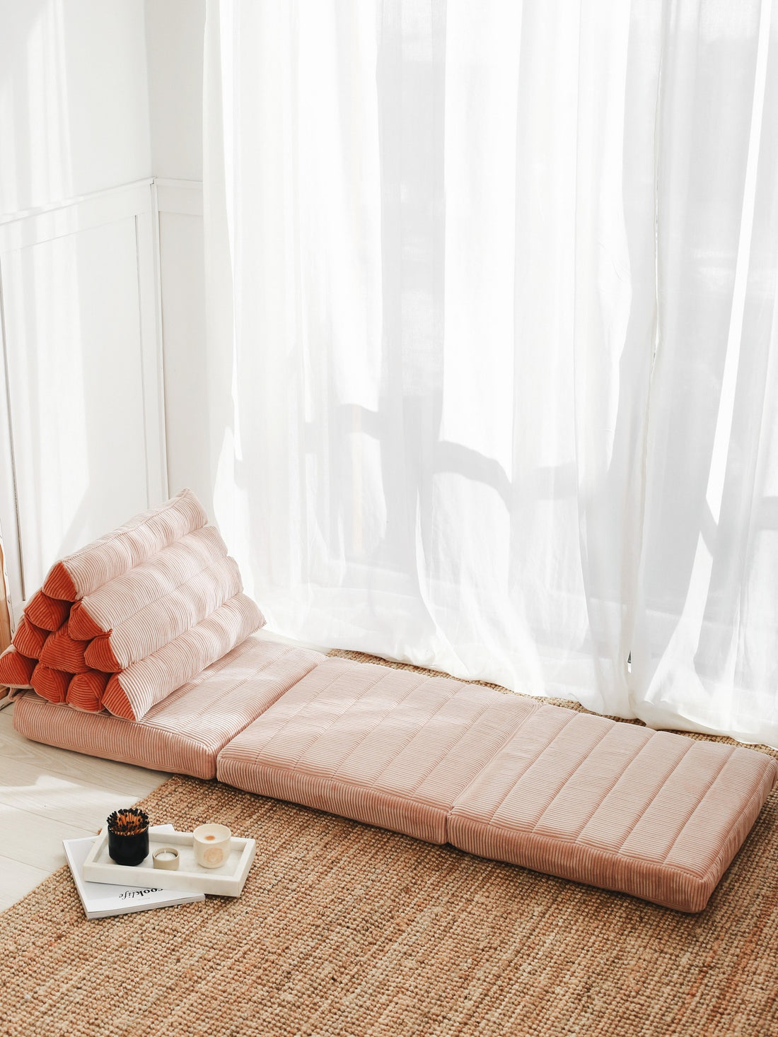 Coussin Keyf Pliant - Rose