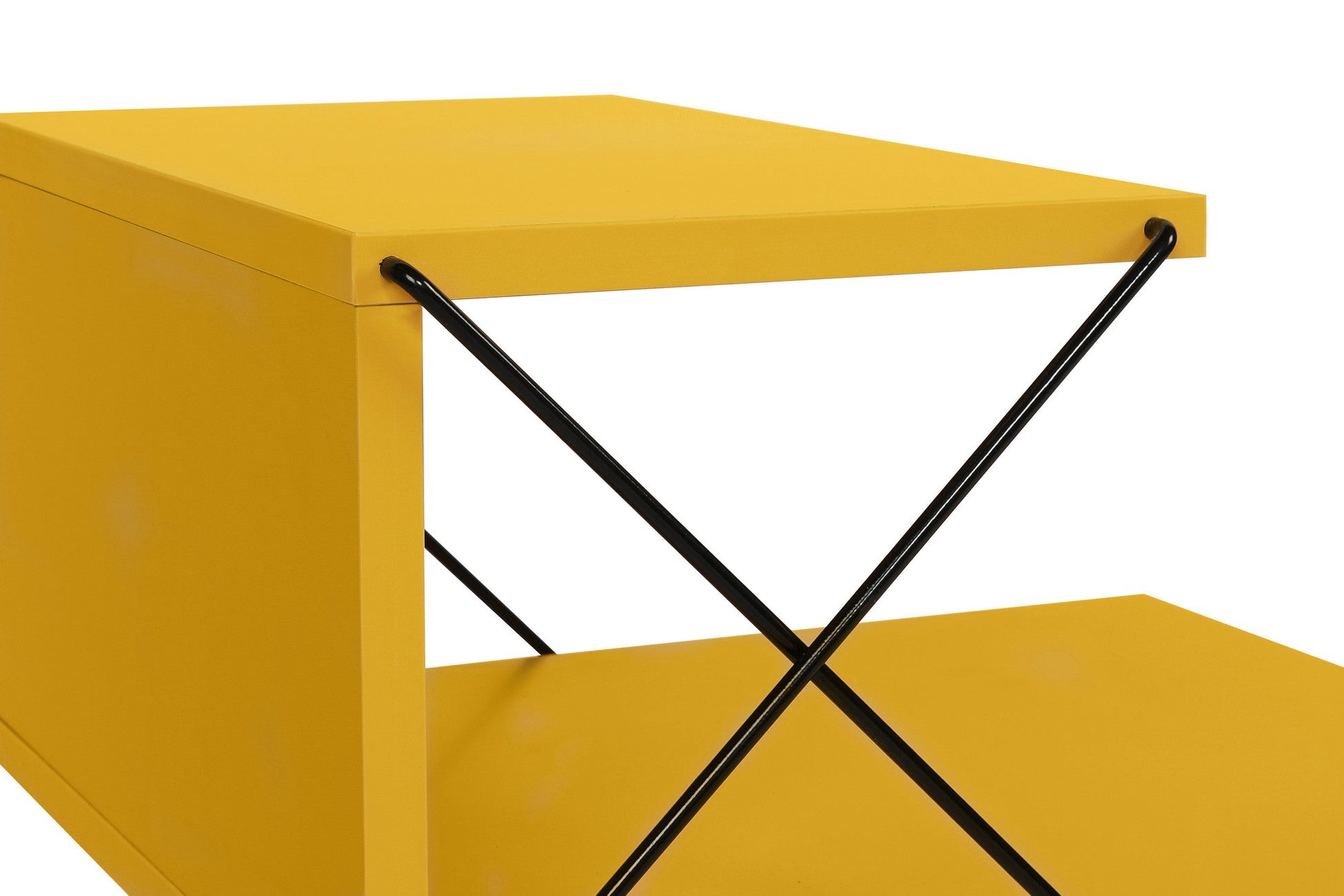 Table de chevet Cross - Yellow