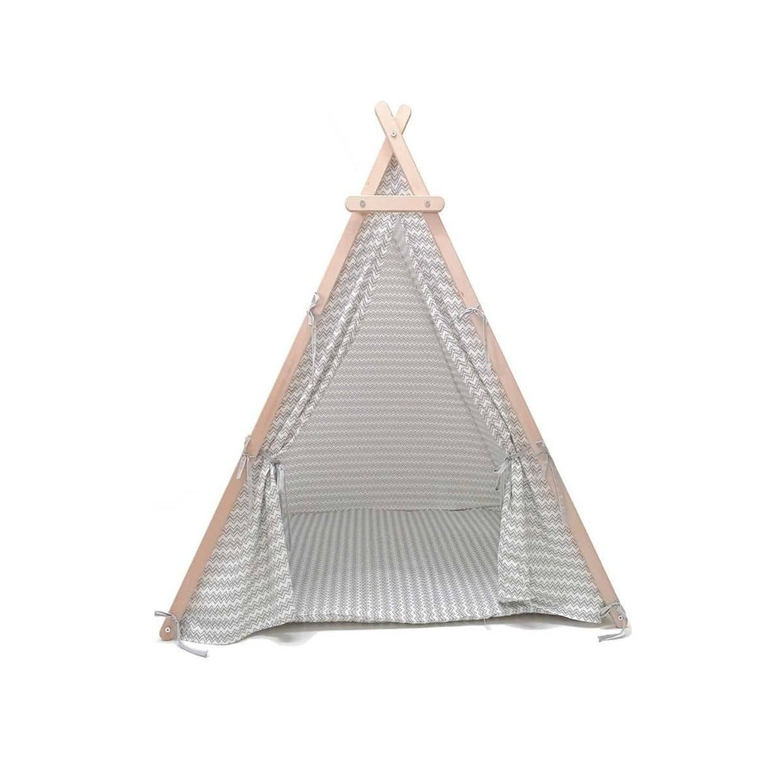 Tente Tipi de Jeu pour Enfants avec tapis 114x123x125