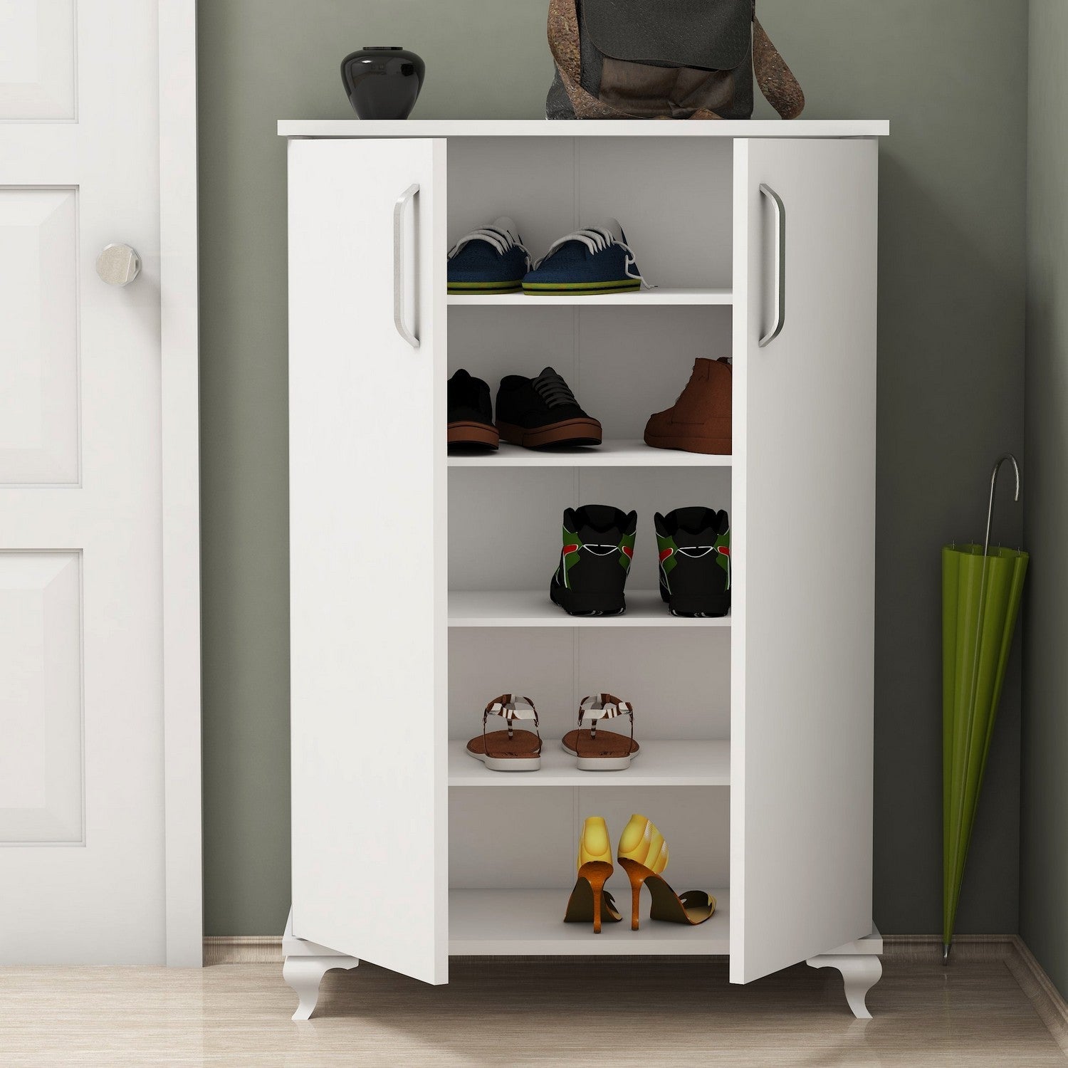 Meuble à chaussures Asta - White