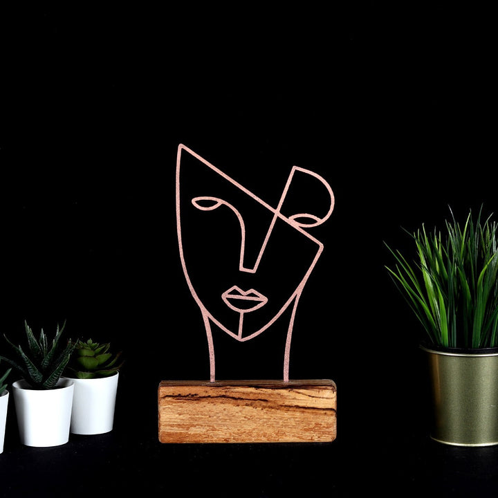 Objet décoratif Mask - Bronze