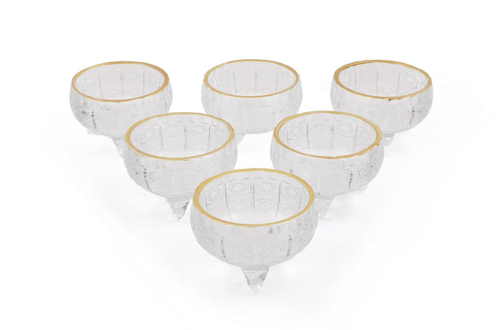 Bowl Set (6 pièces) İP-AHE6B - Eye Gilding