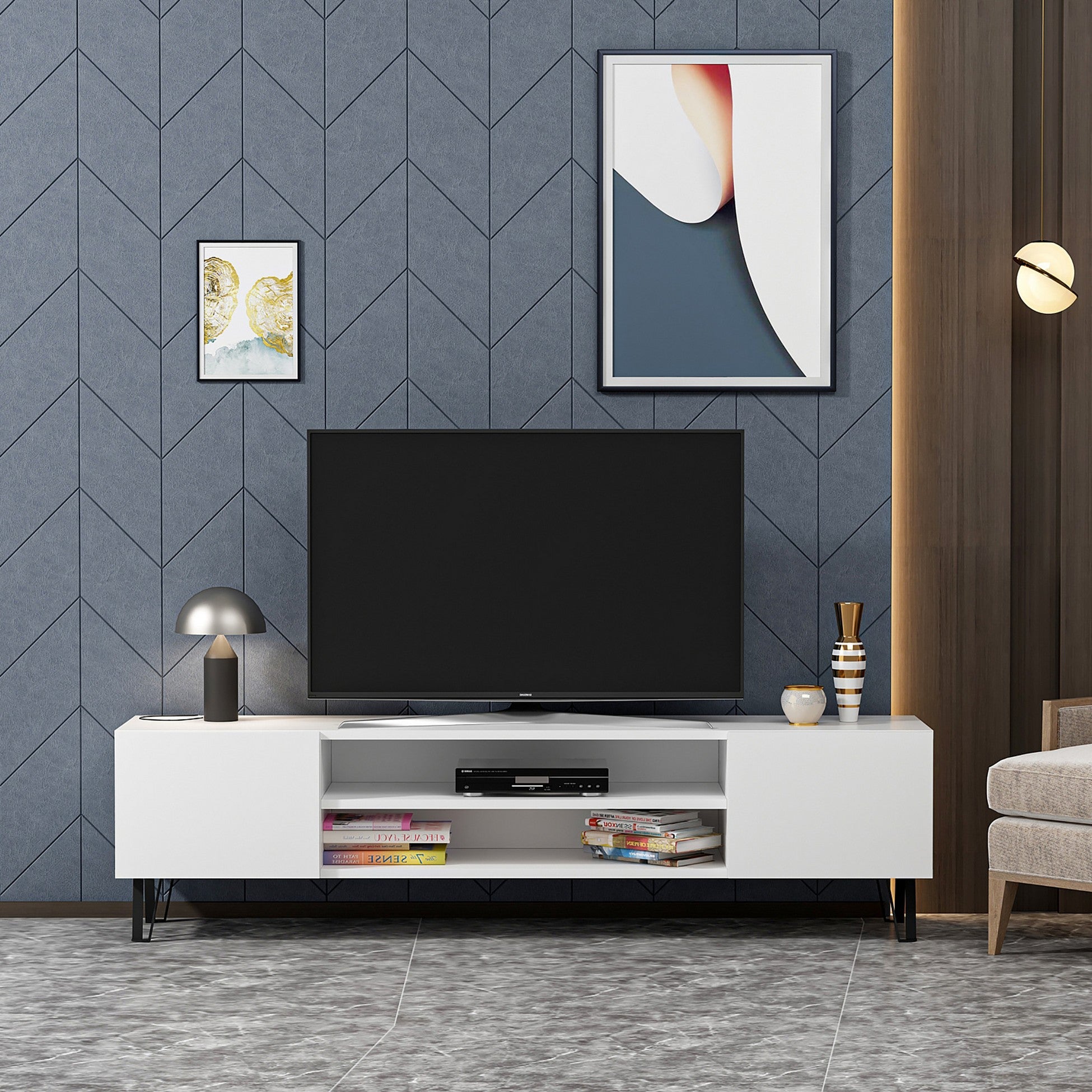 Meuble TV Bloom - White