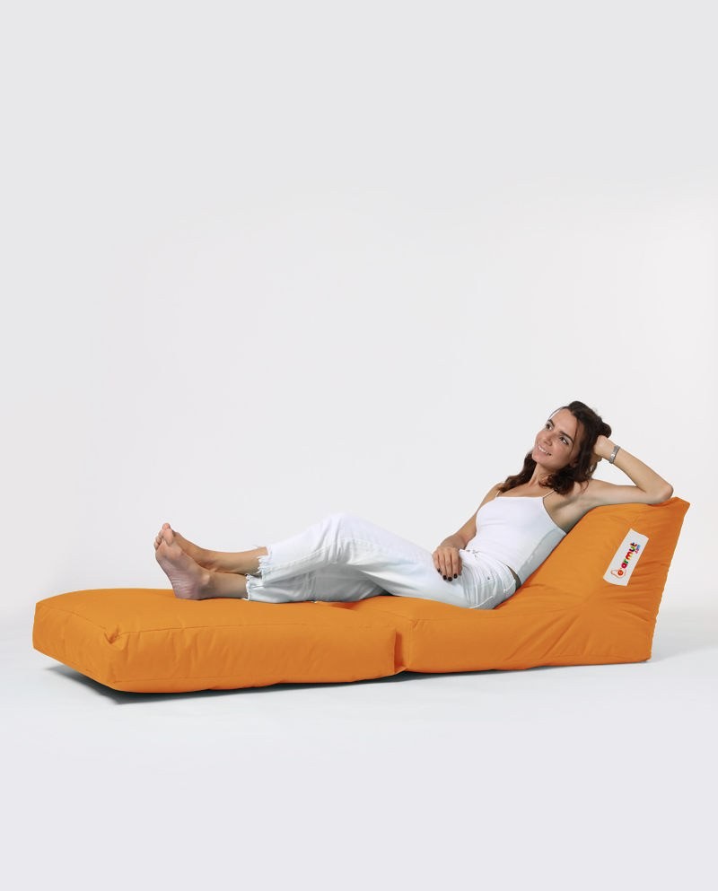 Pouf de jardin Siesta Sofa Bed Pouf - Orange