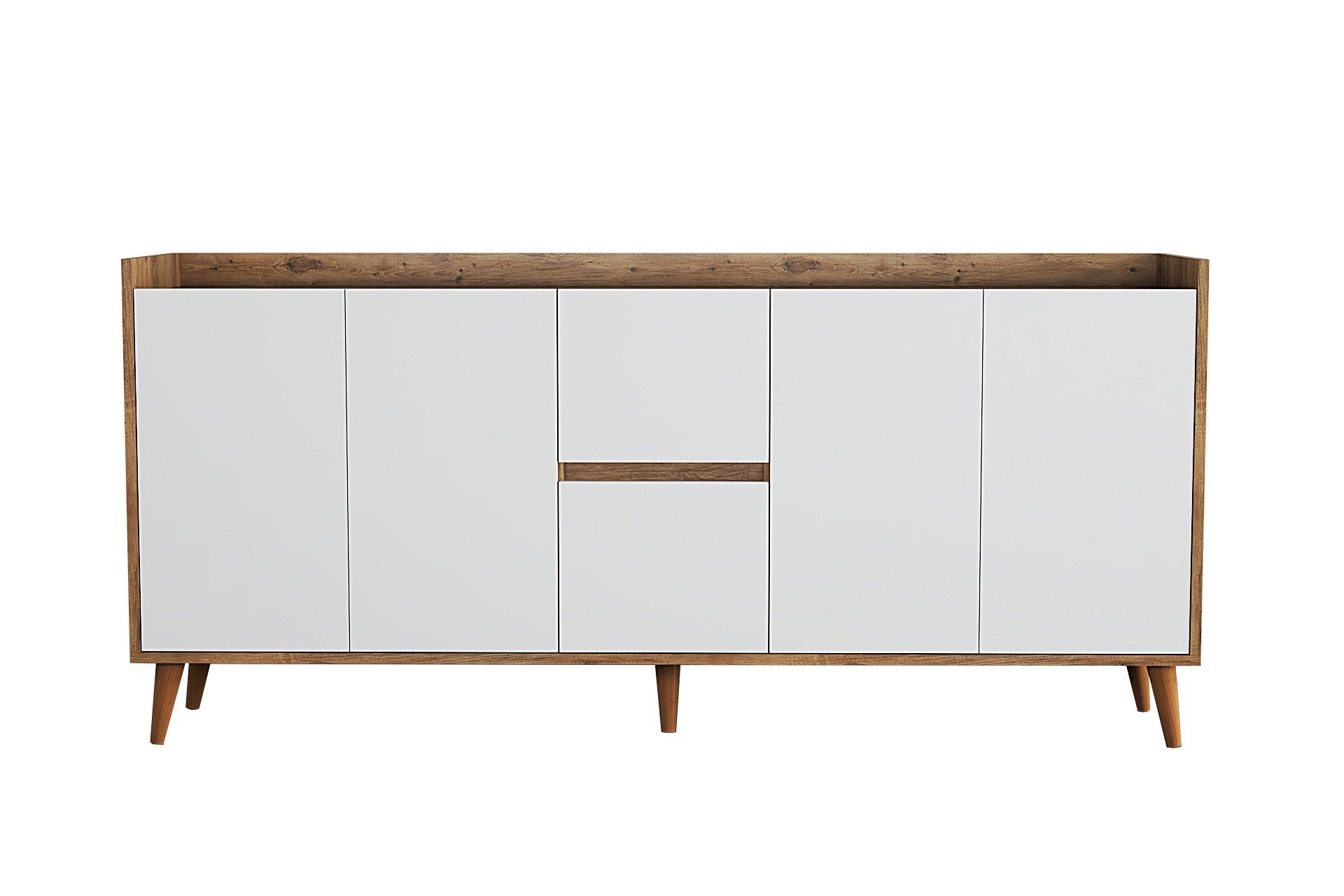 Console Anite - Atlantic Pine, White
