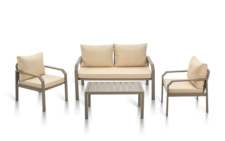 Ensemble de salons de jardin Arya - Cappucino