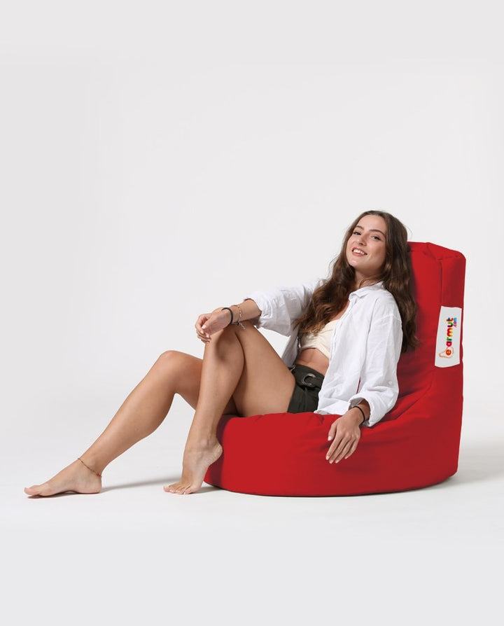 Pouf de jardin Lina - Red v2
