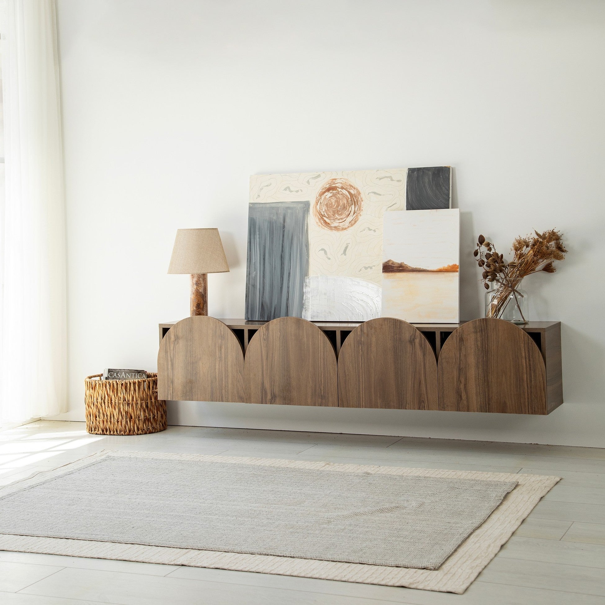 Meuble TV Mesta Walnut
