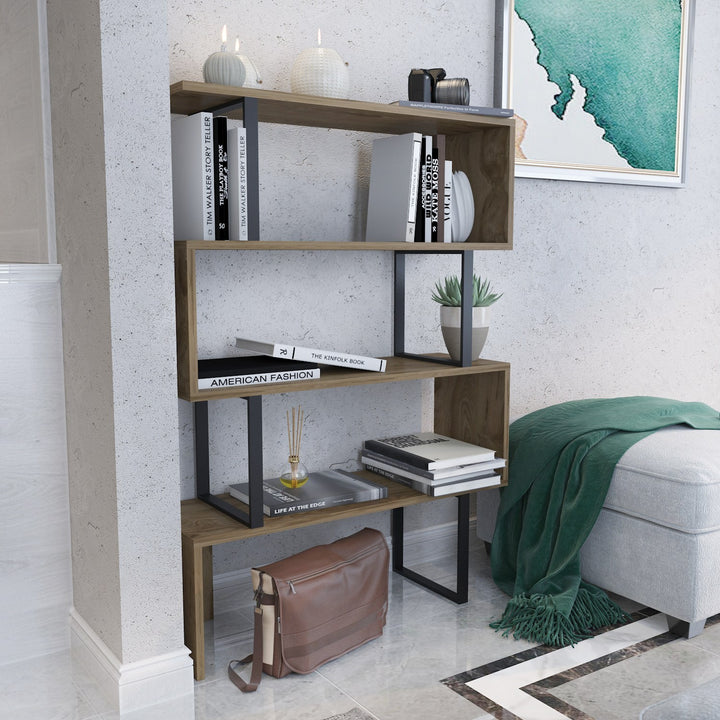 Étagère à livres Adriana - Black, Ud