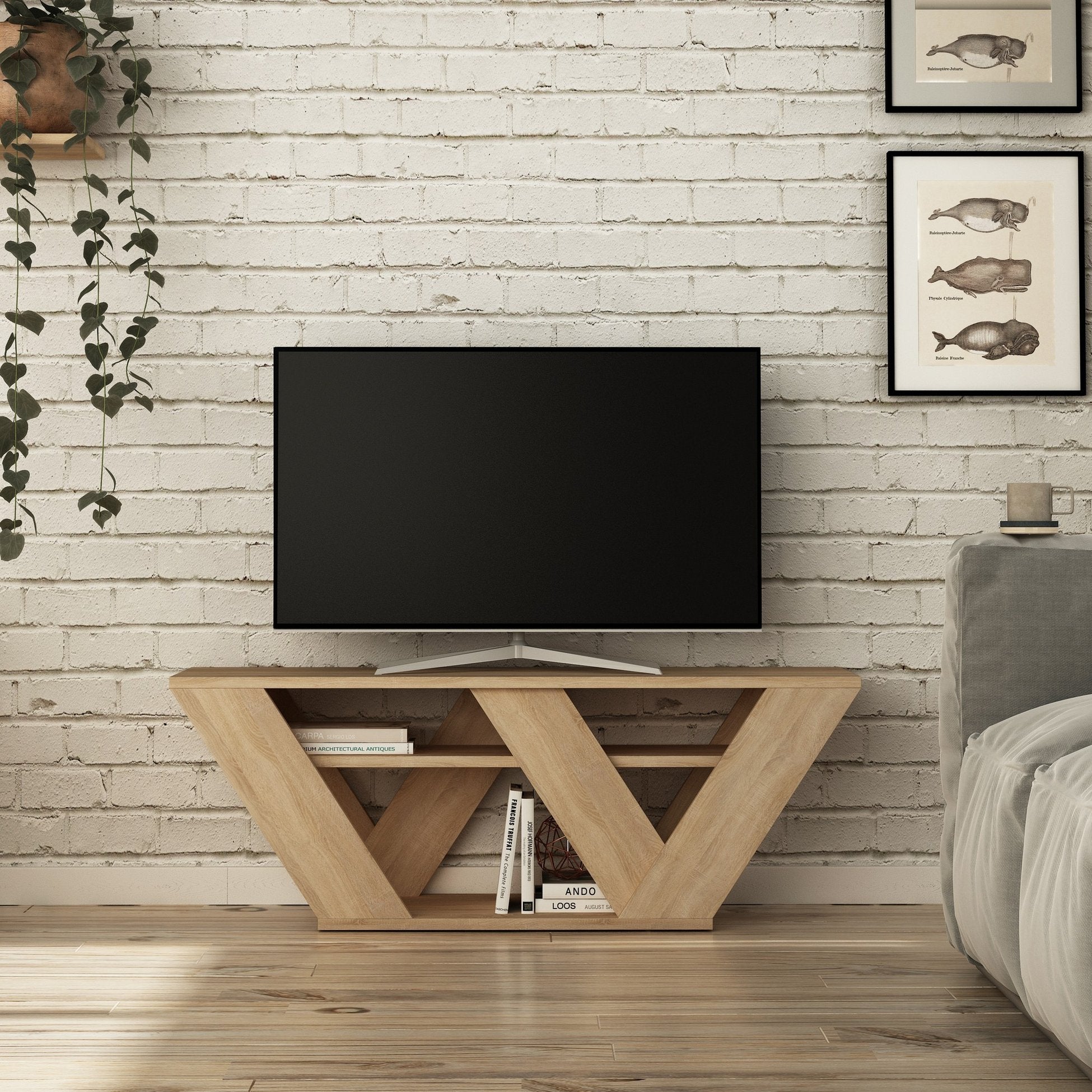 Meuble TV Pipralla - Oak
