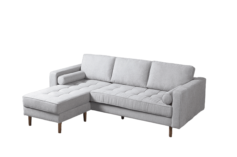 Canapé d’angle réversible 4/5 places en Lin