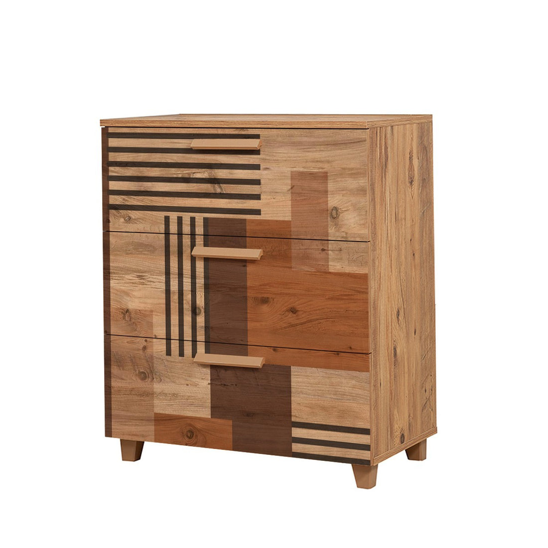 La commode Leva Gravis Colorblock