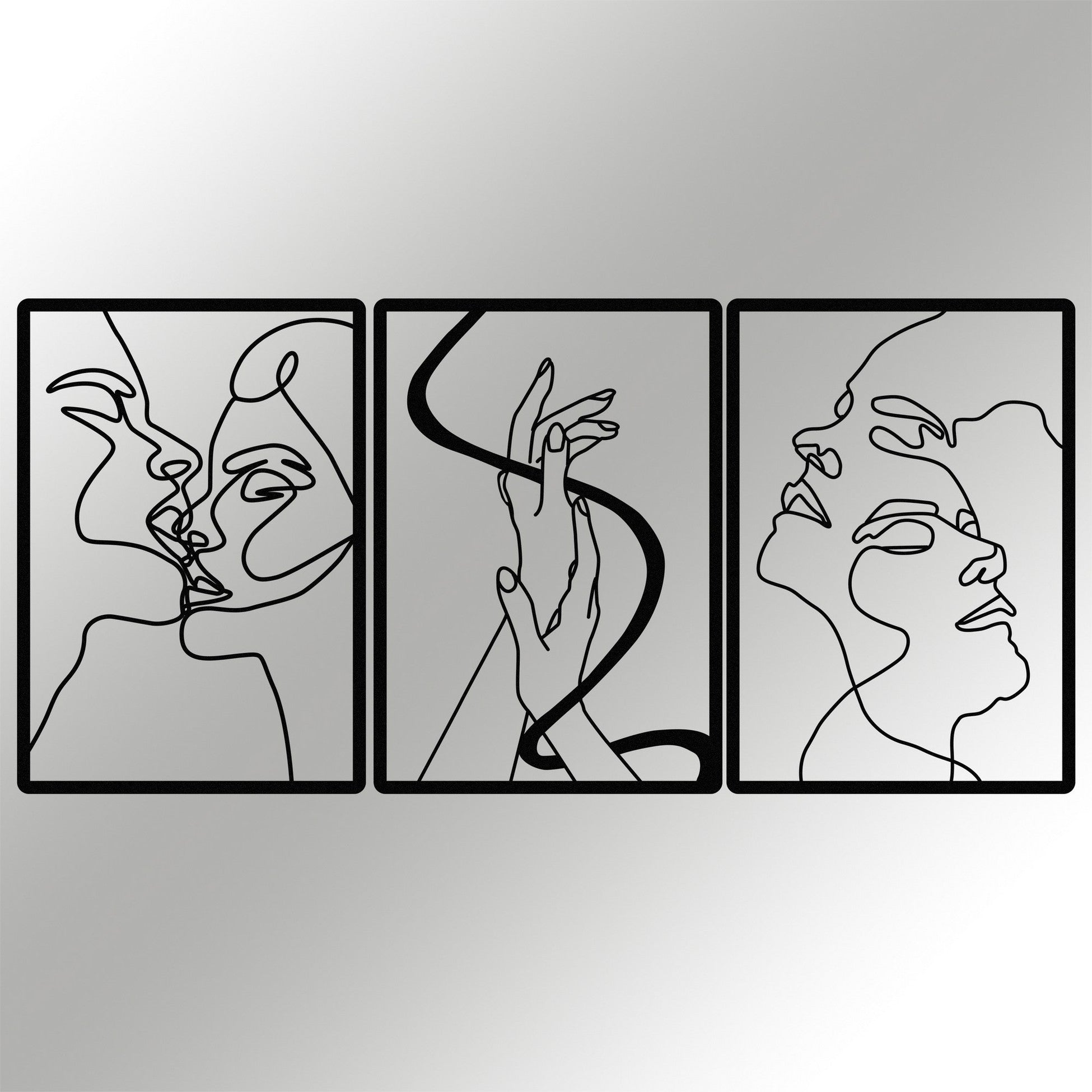 Accessoire mural en métal décoratif The Unity Of Love