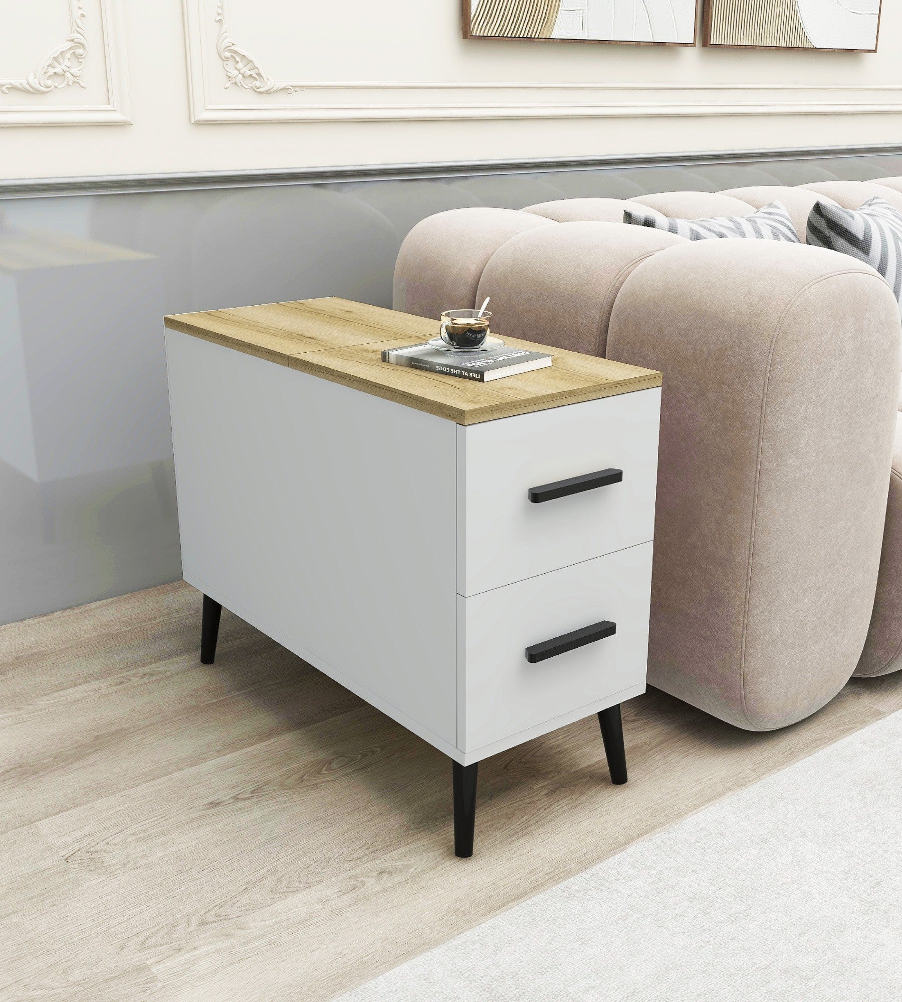 Table d'appoint Island - White,Delta