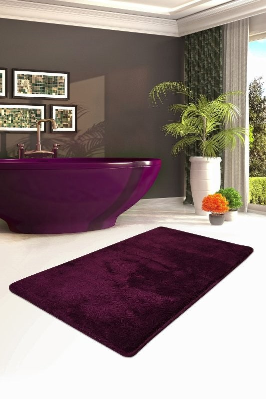 Bathmat en acrylique Havai - Damson (80 x 140)