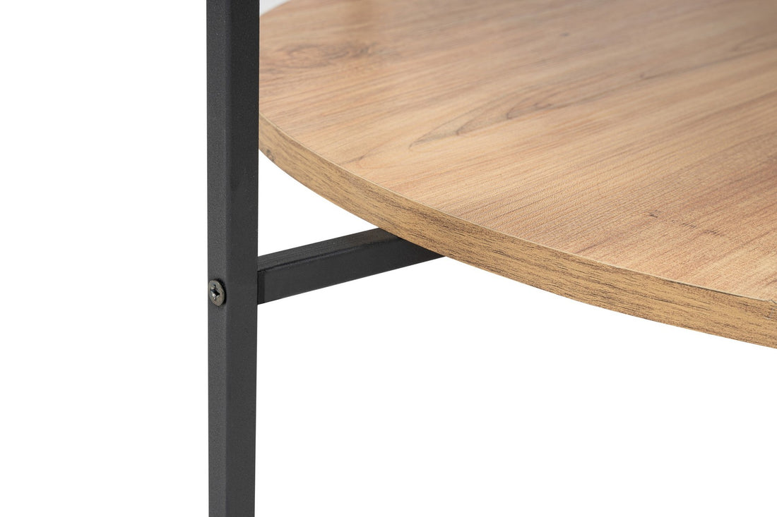 Table basse Astek - Oak, Black