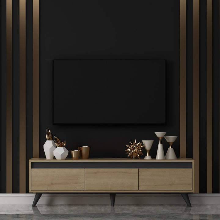 Meuble TV Century - Sapphire Oak