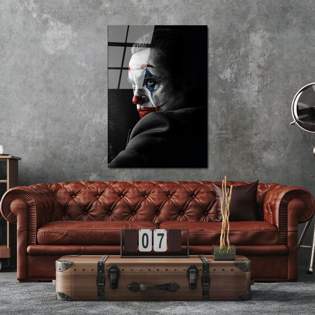 Peinture en verre trempé décoratif UV-140 70 x 100